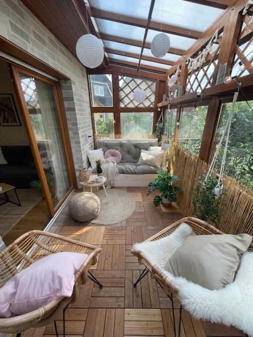 Cozy Wilkipartment Bis 4 Pers - Hund - Netflix - Wlan - Wintergarten - Coffeebar - Popcorn Verl Buitenkant foto